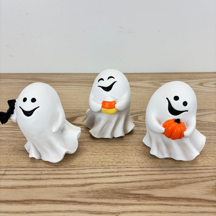 Happy Ghost Figurines - 3 Styles