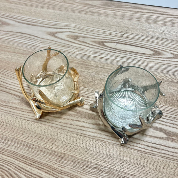 Deer Antler Candle Holder