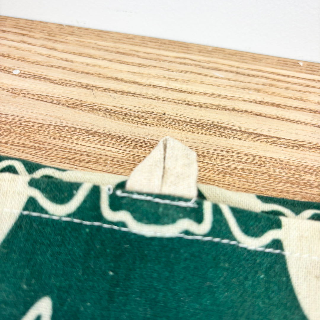 Tea Towel with Botanical/Ornament Pattern - 3 Styles