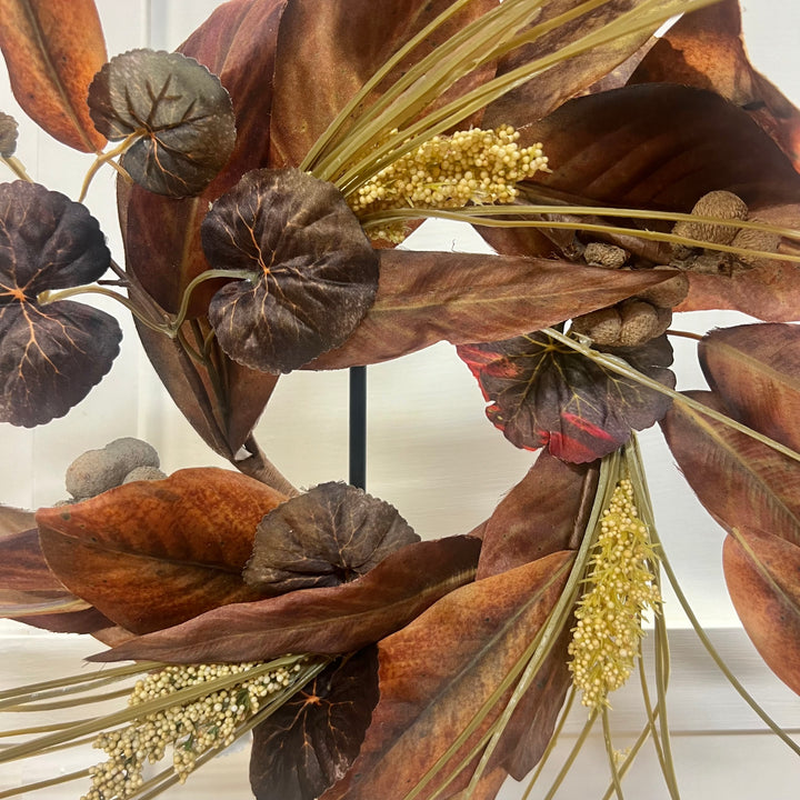 Fall Magnolia Leaf Collection