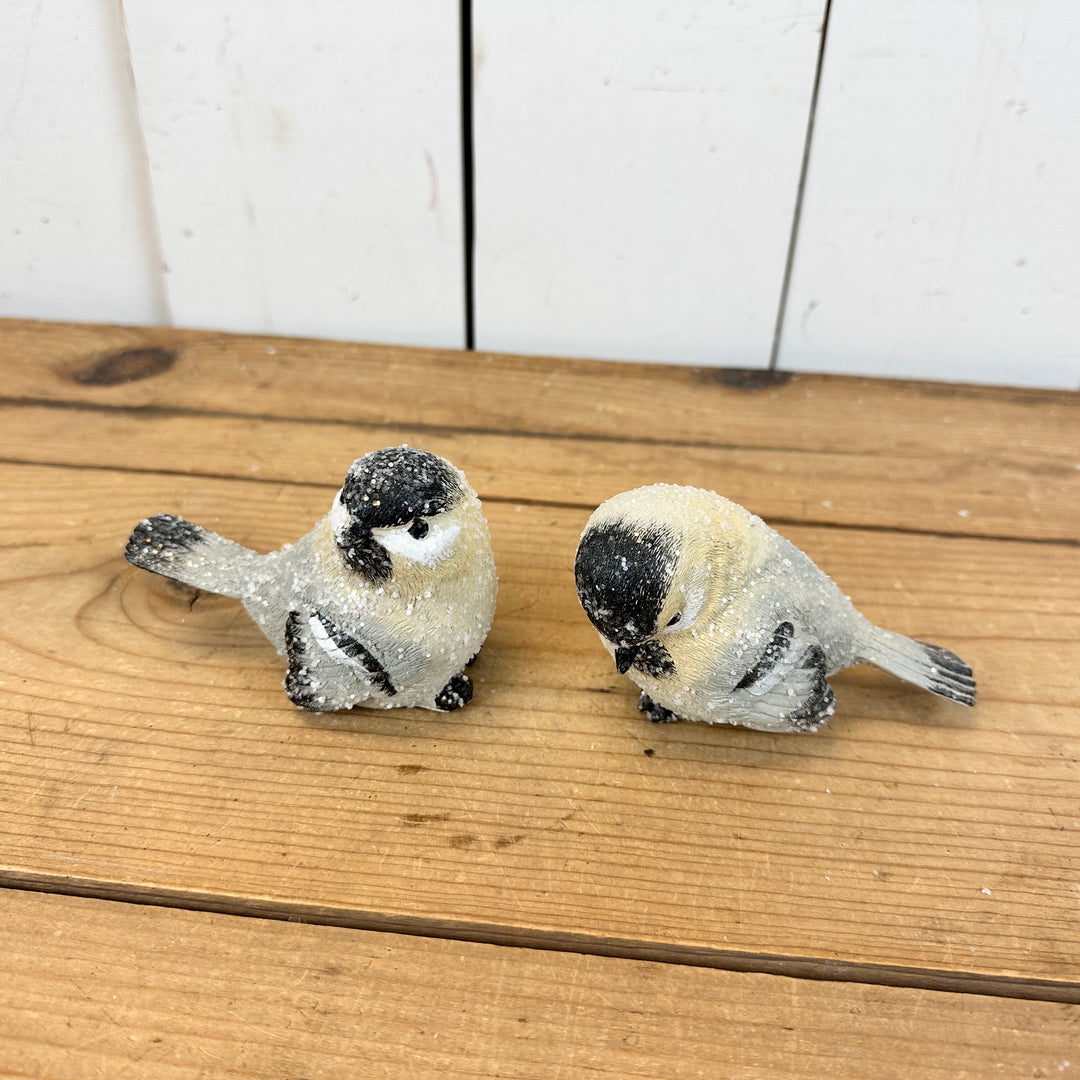 Glitter Winter Birds