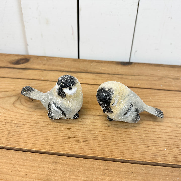 Glitter Winter Birds