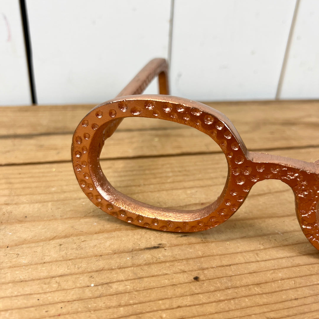 Rose Gold Iron Glasses