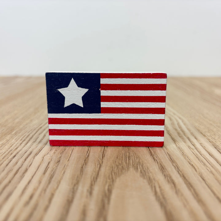4th of July Decorative Wooden Shapes