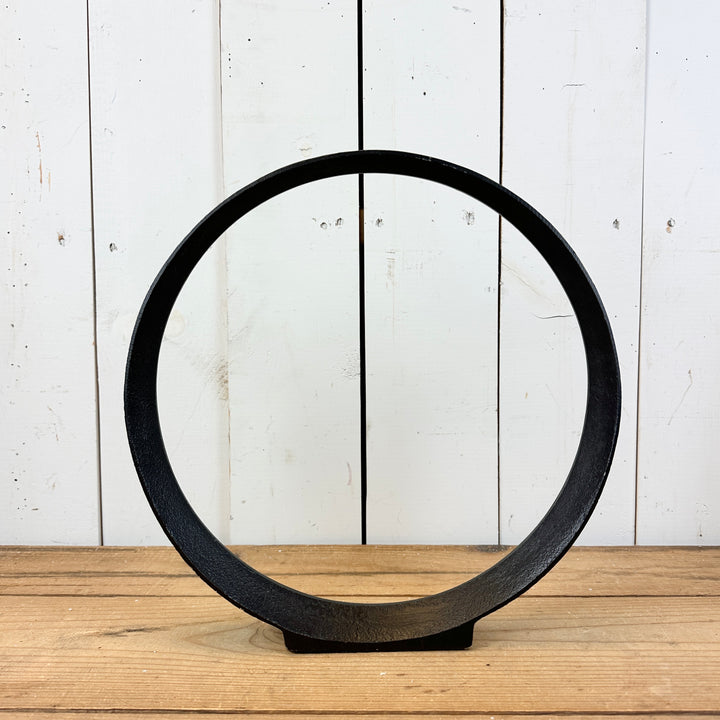 Black Ring Sculpture Set