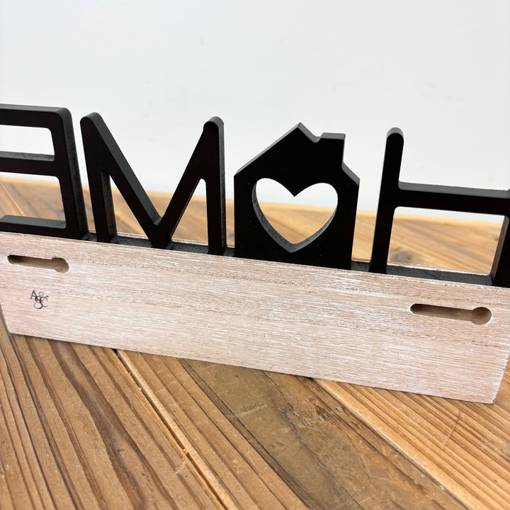 “Home is where the heart is” Wooden Hookboard