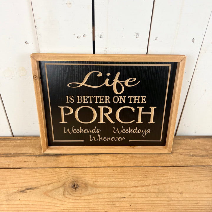 Porch/Patio Signage