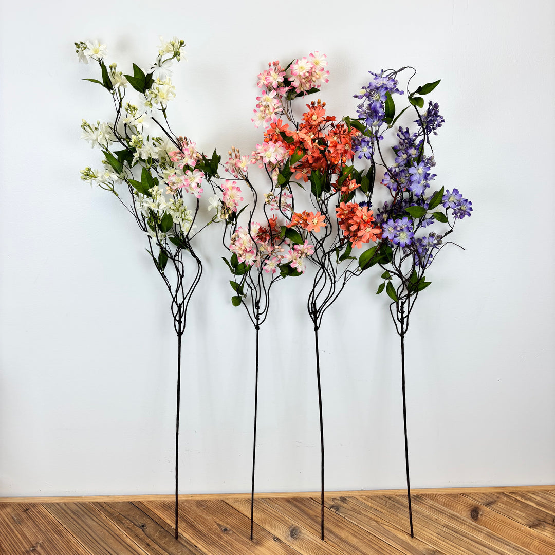 Long Wildflower Spray - 4 Colors