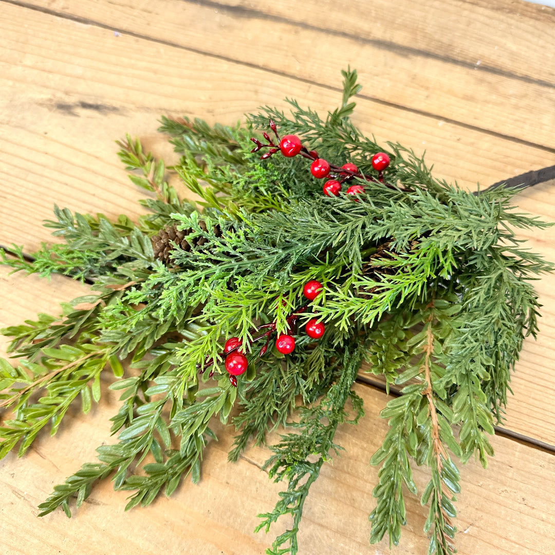 Pine and Berry Stem