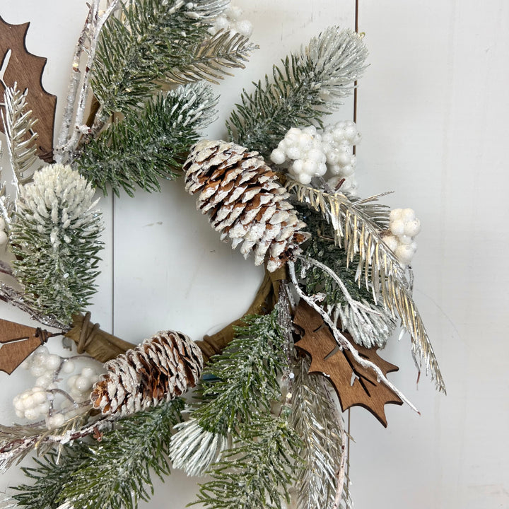 Laser-Cut Wood Winter Pine Collection