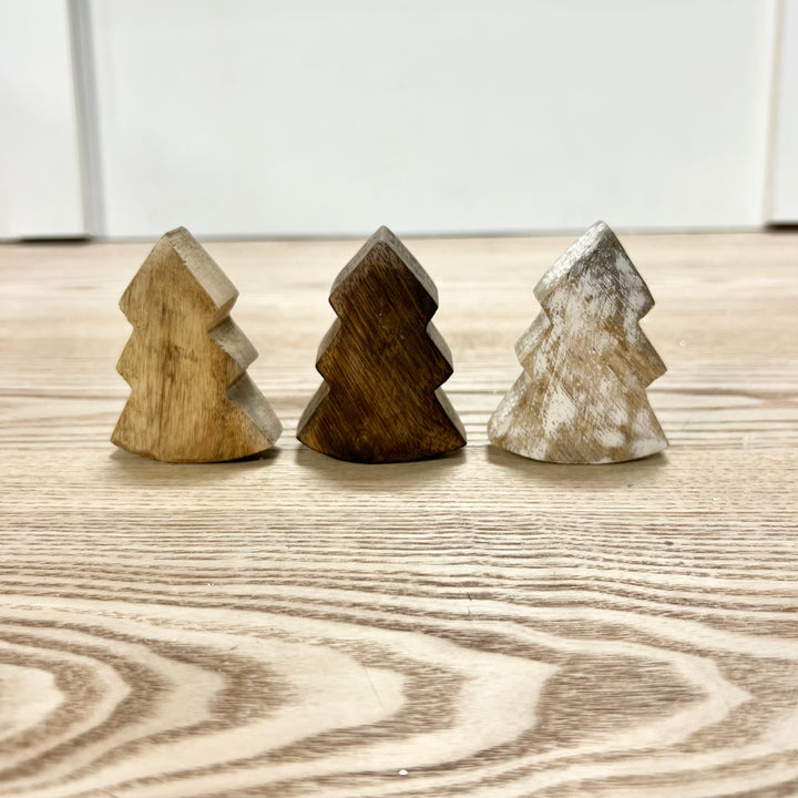 Mini Tree Jones Mini Wooden Trees - Set of 3 – Prairie in Bloom