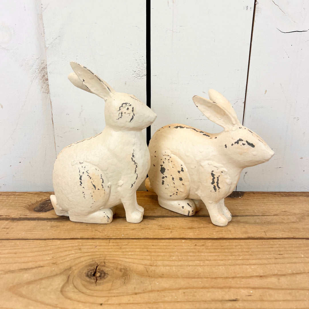 Distressed Resin Bunnies