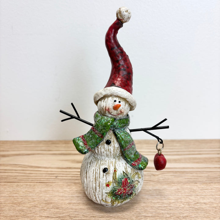 Resin Snowman Figurine - 4 Styles