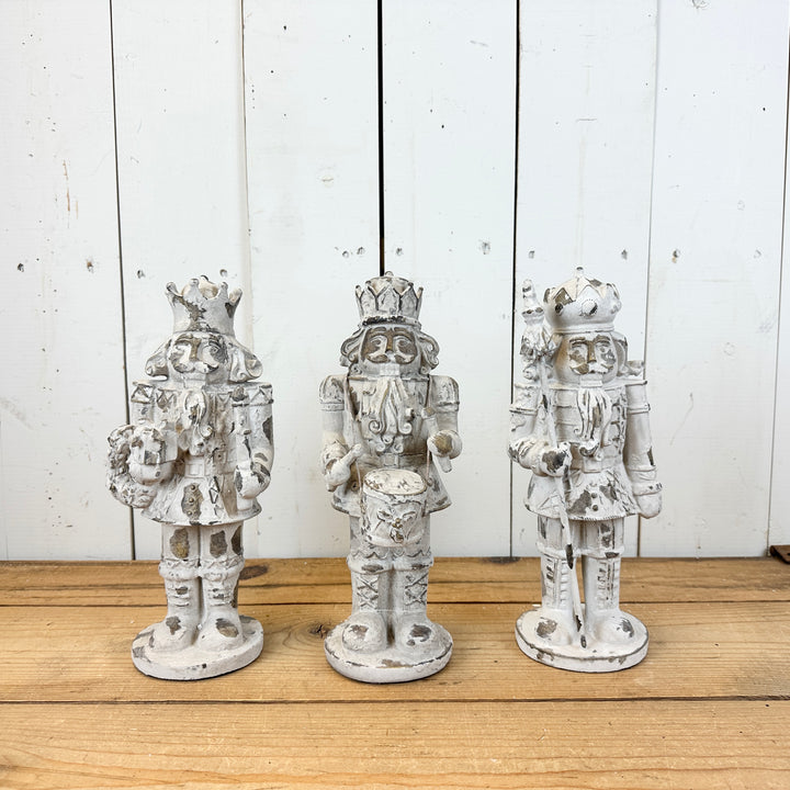 Distressed Wooden Nutcrackers