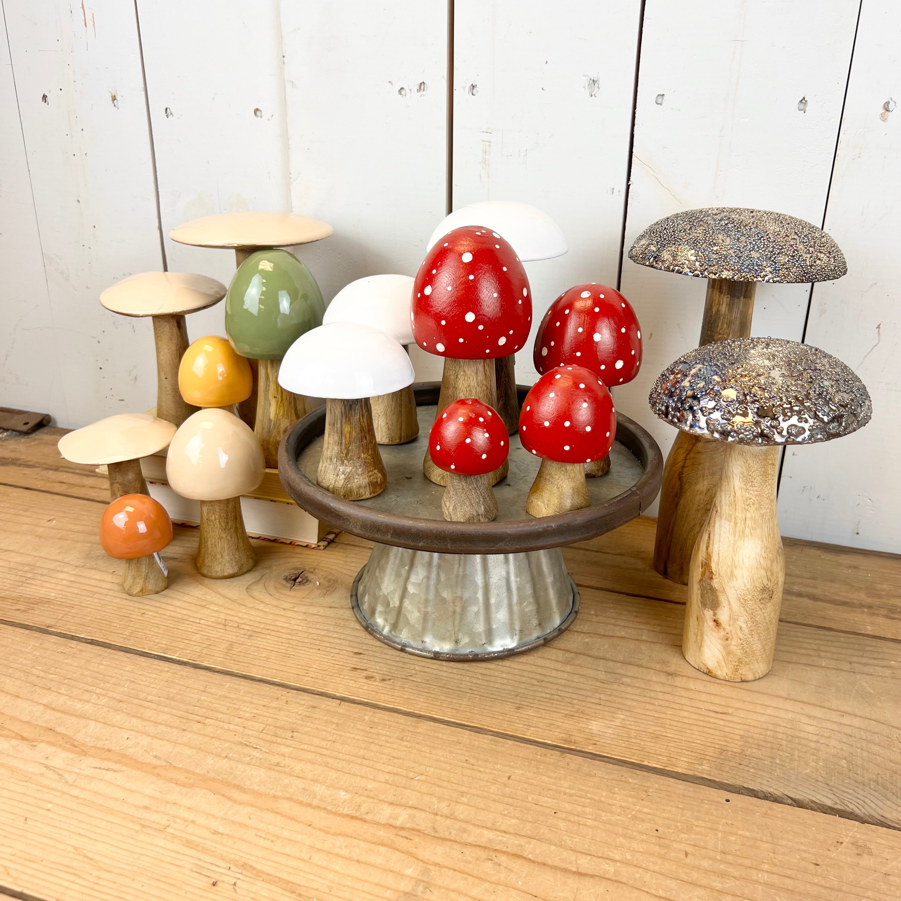 Red and White Polka Dot Mushrooms – Prairie in Bloom