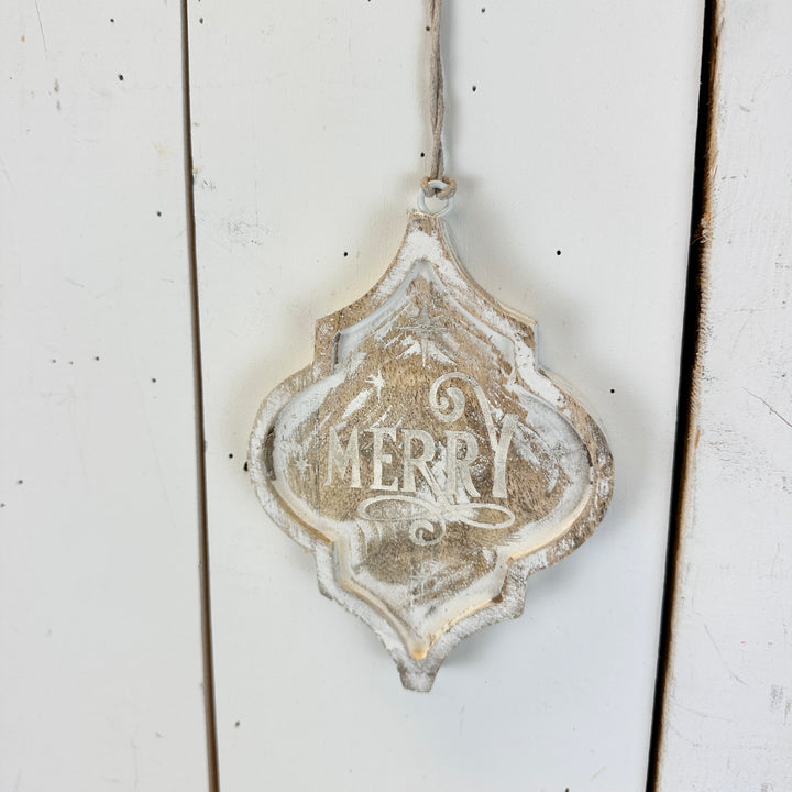 Wood Christmas Ornaments