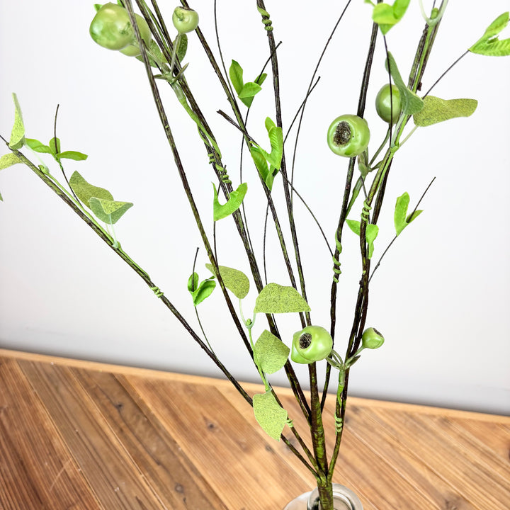 Crater Berry, Leaf & Twig Spray