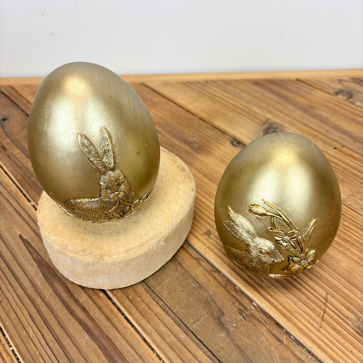 Golden Embossed Egg - 2 Styles