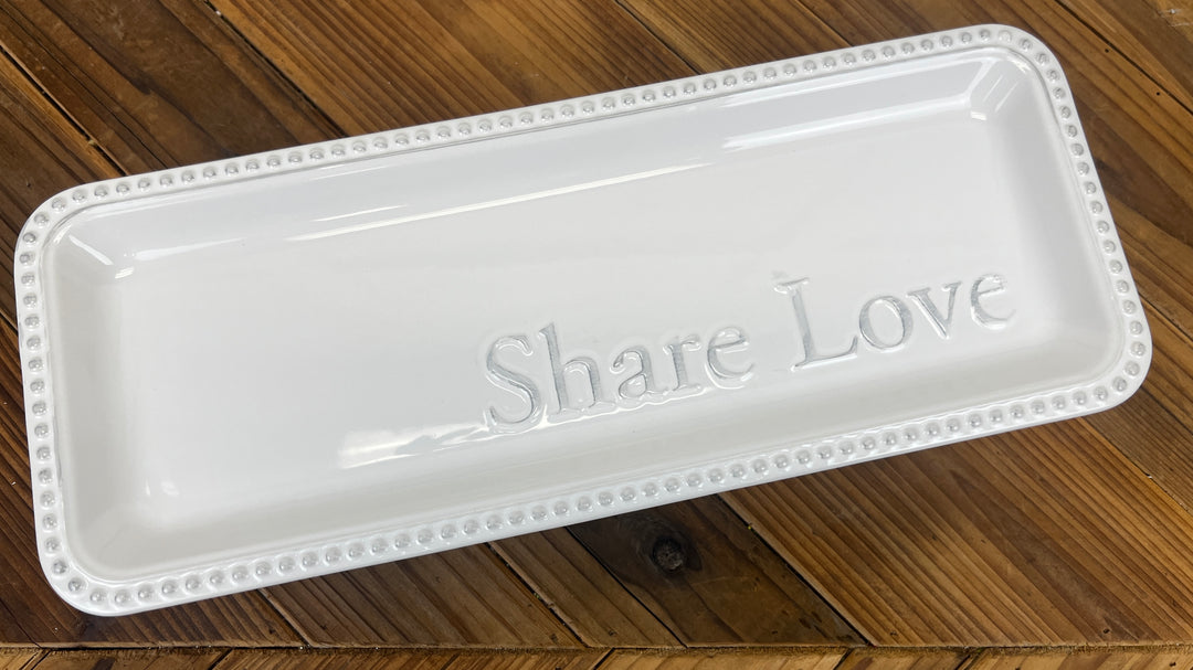 Share Love Serving Platter