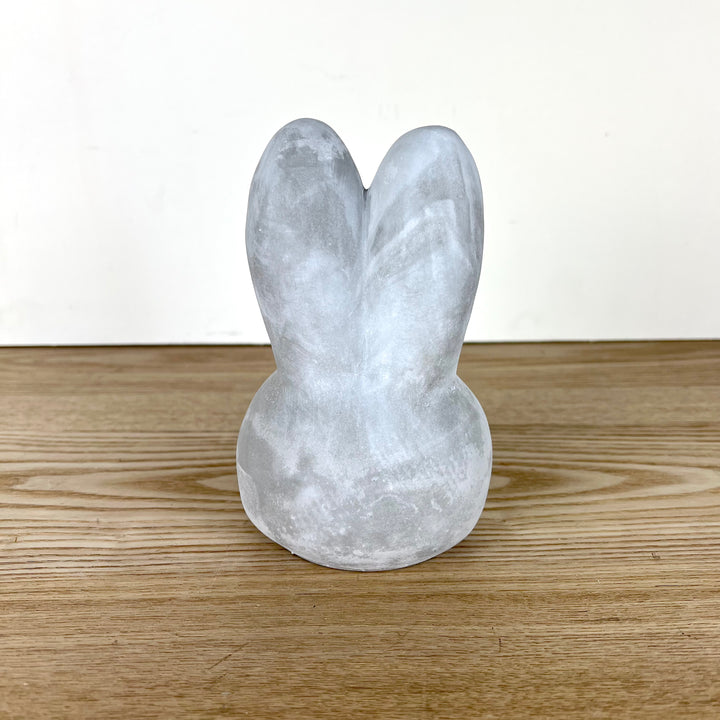 Cement Bunny Head