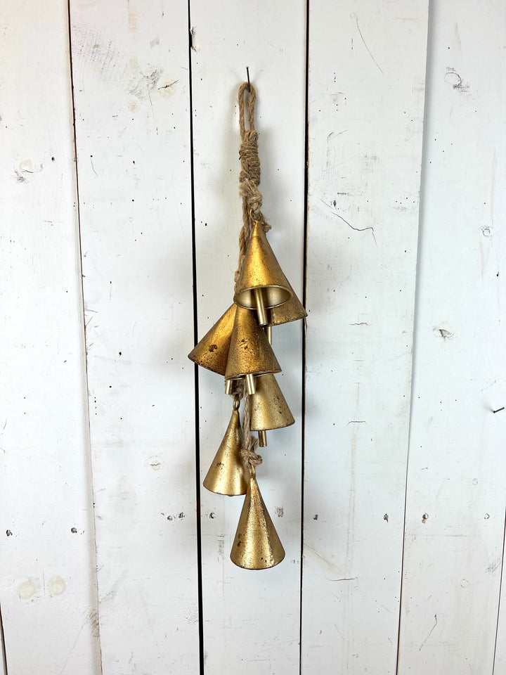 Hanging Gold Bells