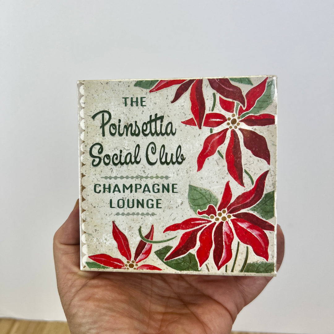 Matches in Embossed Matchbox with Holiday Bar Saying - 3 Styles Available