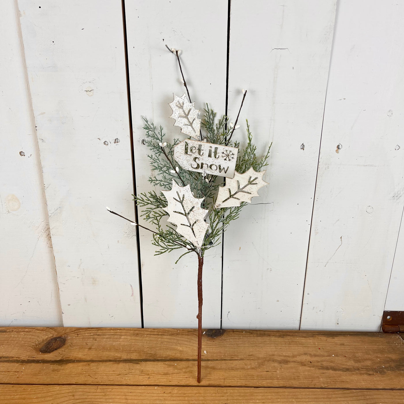Laser Cut “Let it Snow” Stem