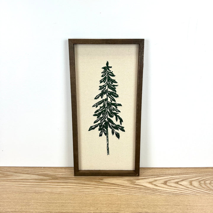 Embroidered Tree Wall Decor - 3 Styles