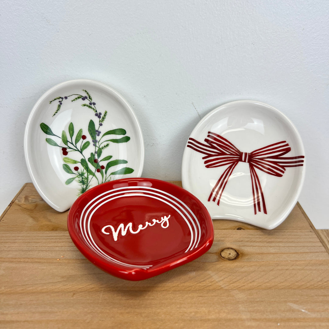 Winter Berries Spoon Rest - 3 styles