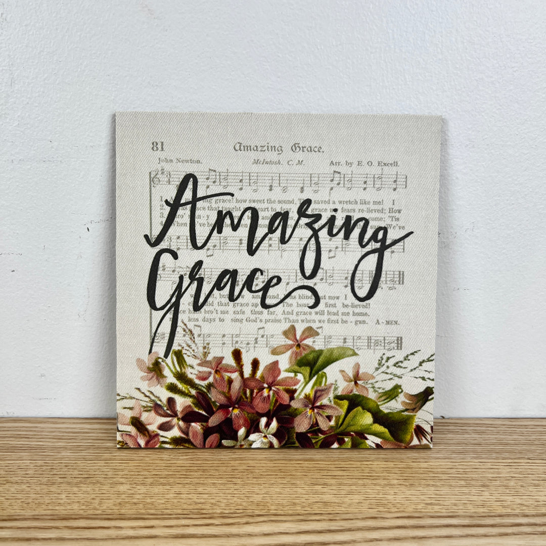 7x7” Hymnal Canvases