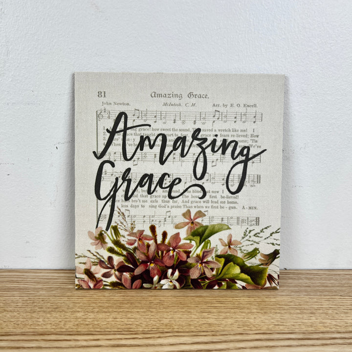 7x7” Hymnal Canvases