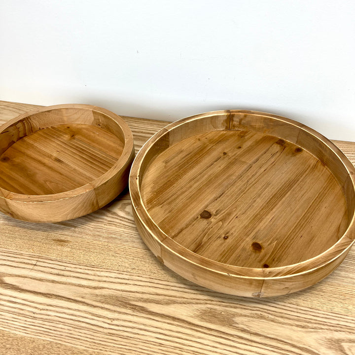 Wooden Spin Tray - 2 Sizes