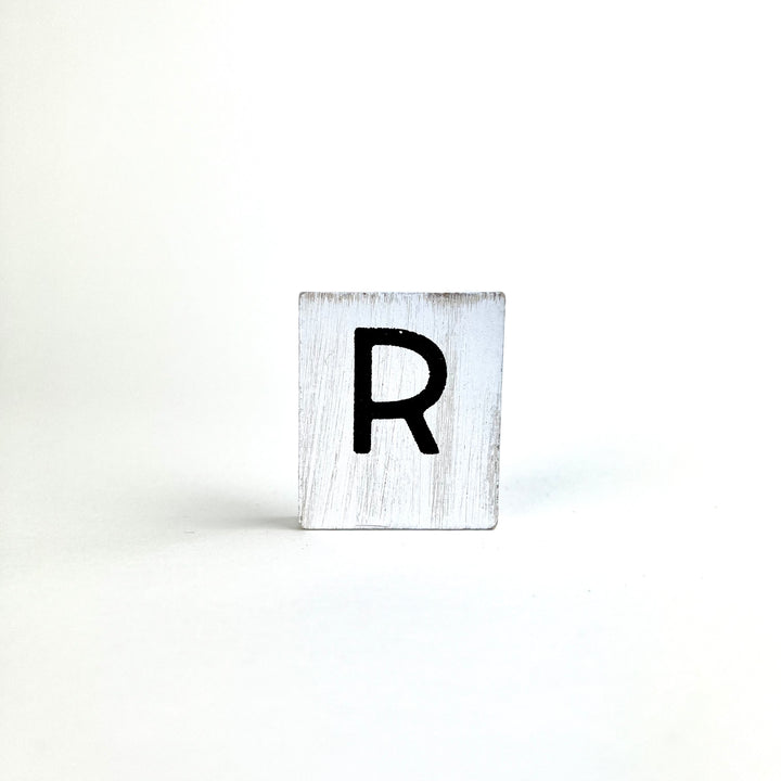 White Letters
