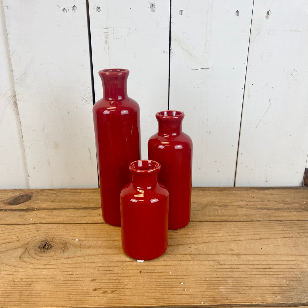 Red Bottle Set