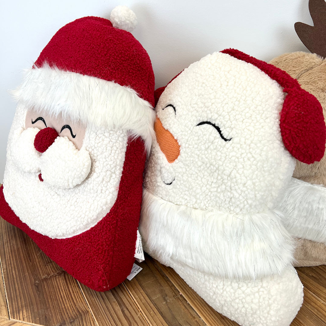 Fabric Holiday Design Pillow - 3 Styles
