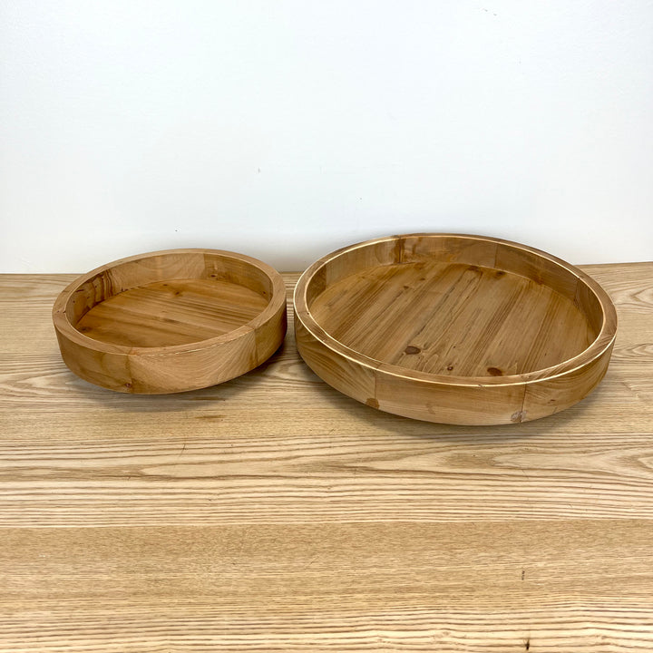 Wooden Spin Tray - 2 Sizes