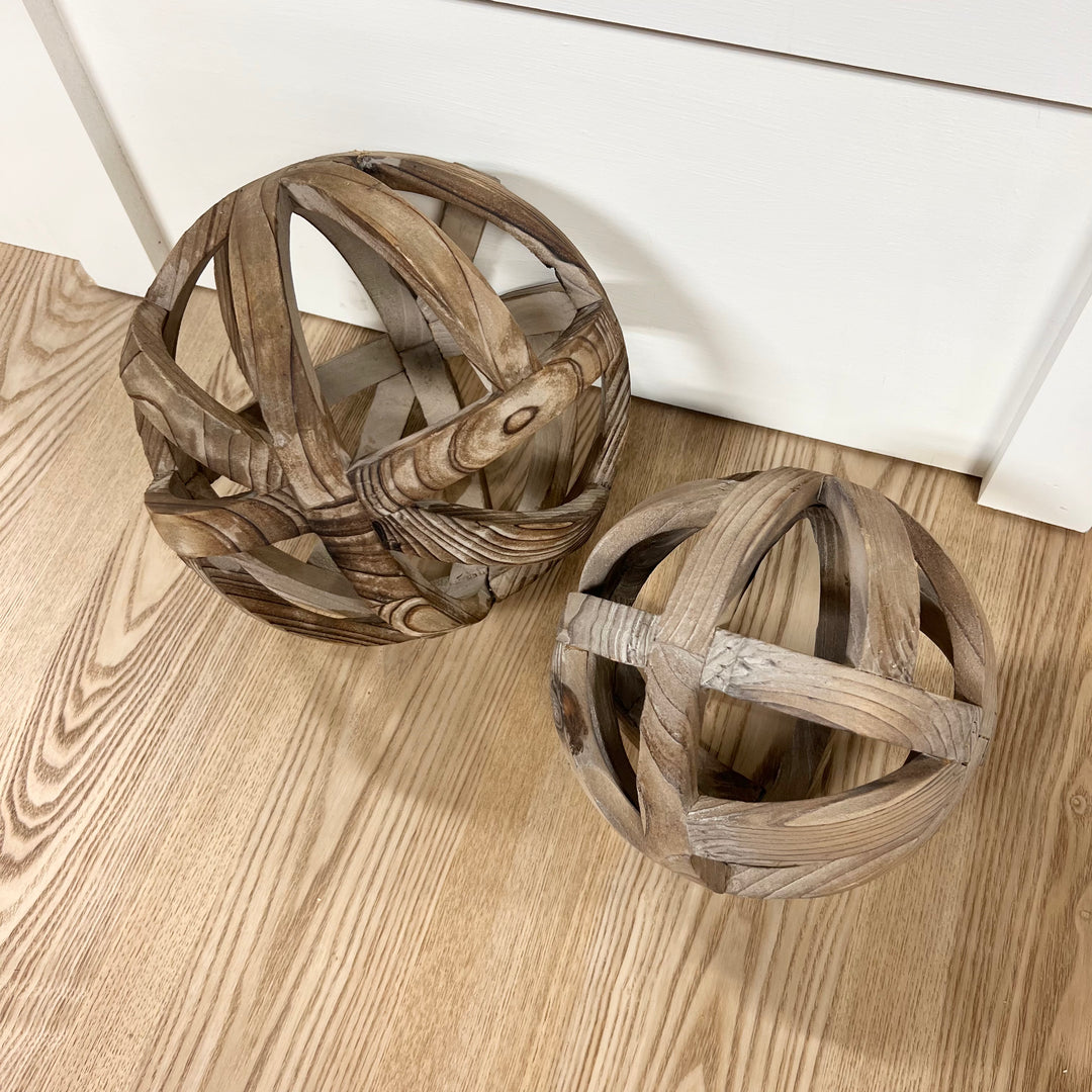 Jumbo Wooden Orbs