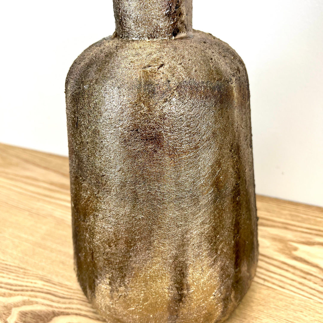 Gold Metal Vase