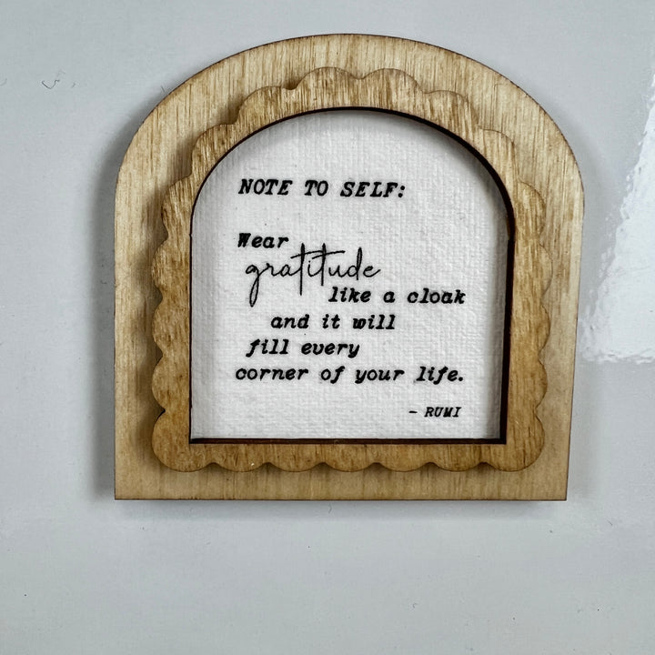 Inspirational Quote Magnet