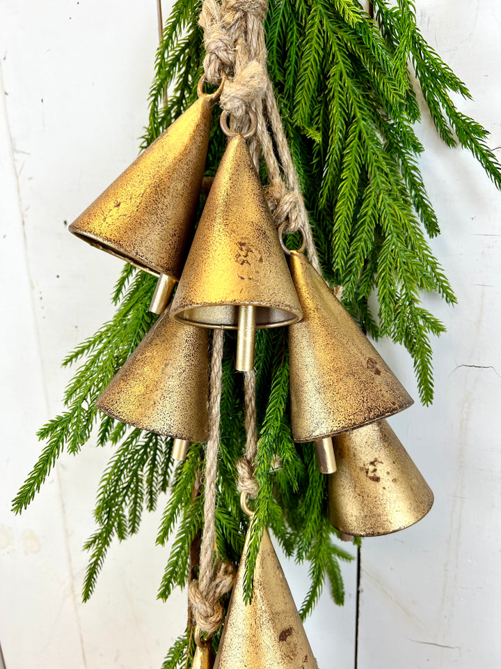 Hanging Gold Bells