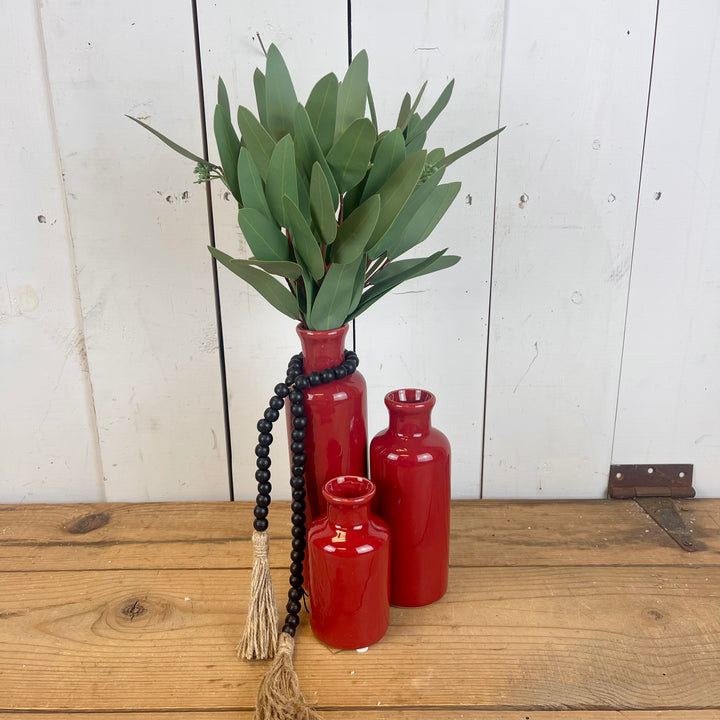 Red Bottle Set