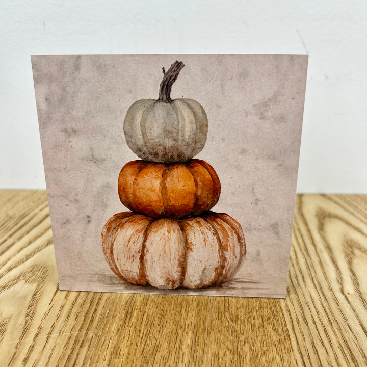 Pumpkin & Fall Wooden Blocks