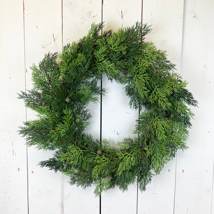 Cypress Berry Wreath