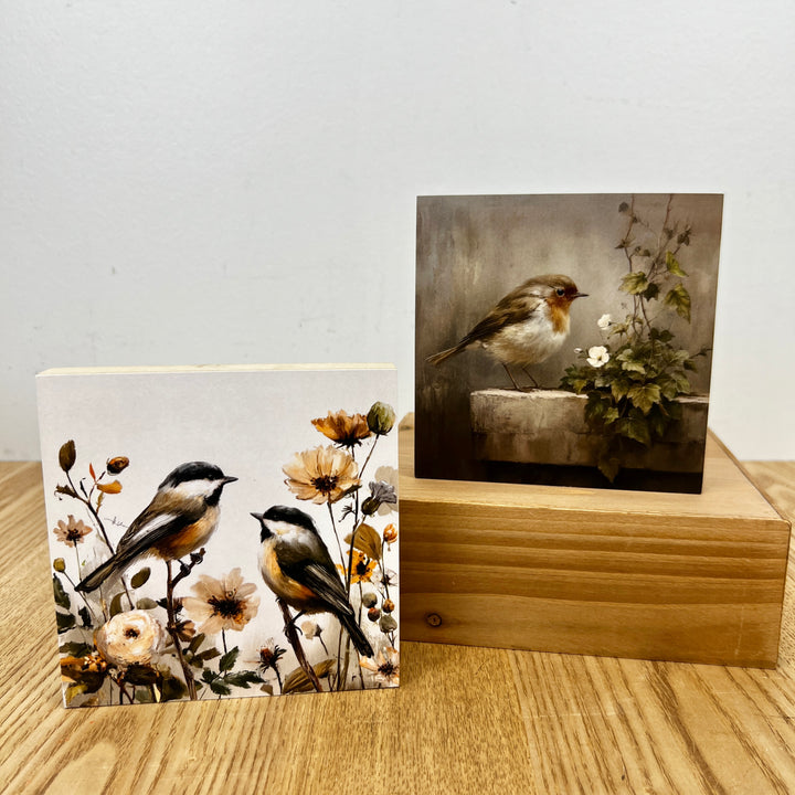Bird Wooden Blocks