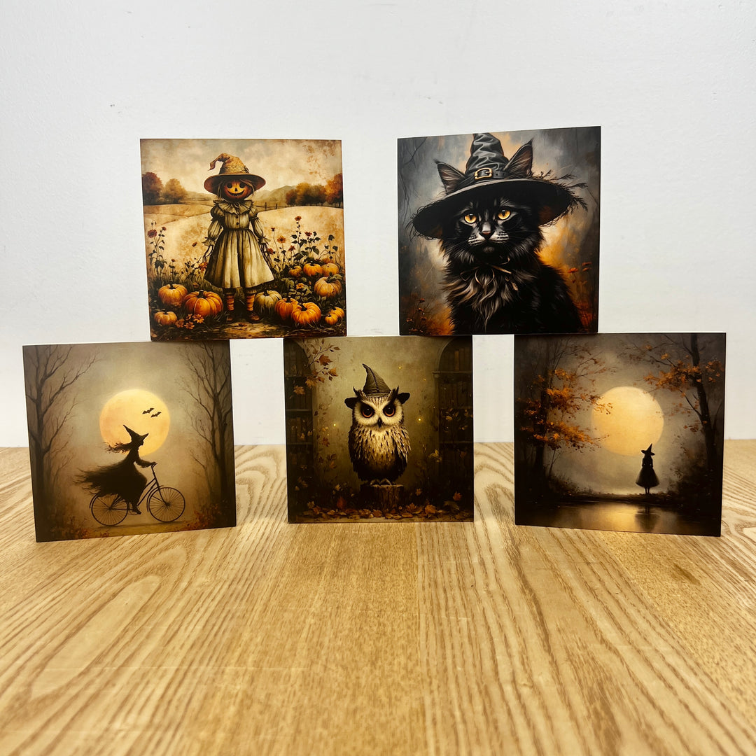 Spooky Season Wooden Blocks