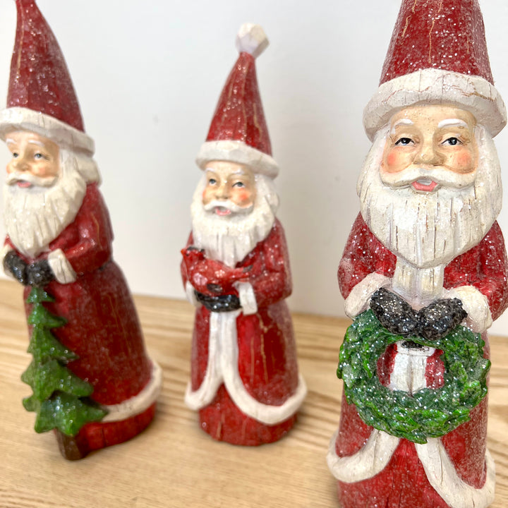 Santa Figurine, 3 styles available
