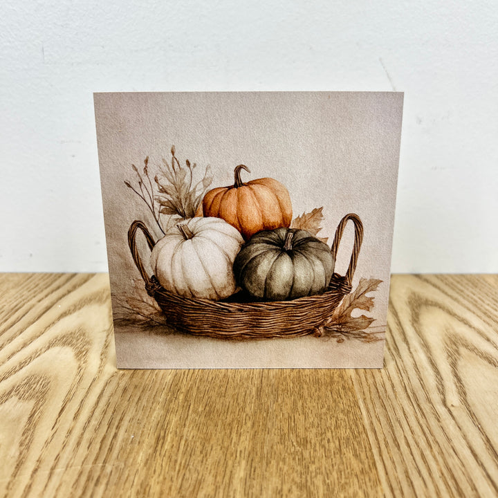 Pumpkin & Fall Wooden Blocks