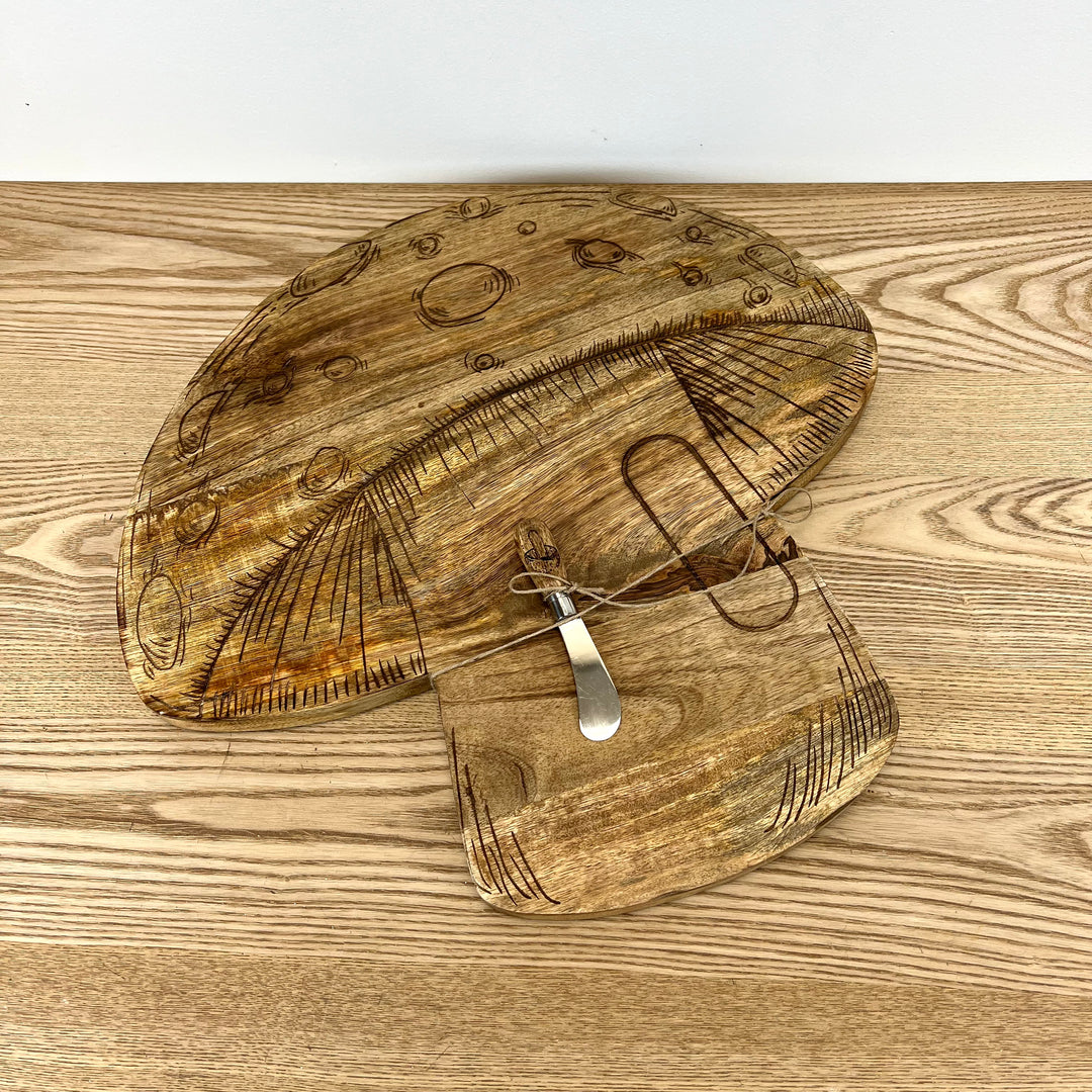 Mushroom Charcuterie Board Set