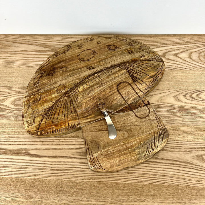 Mushroom Charcuterie Board Set