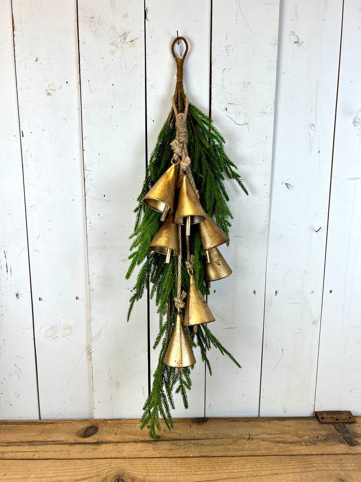 Hanging Gold Bells
